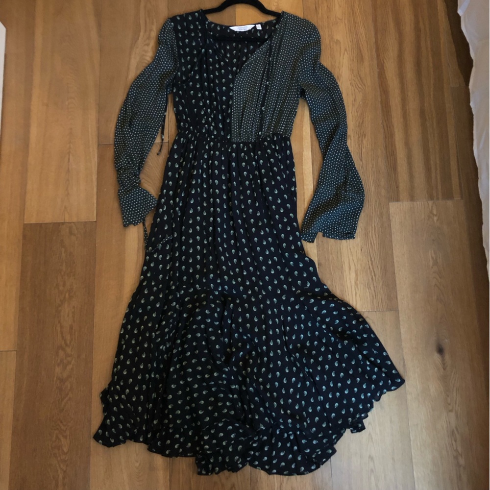 & Other Stories Mini Paisley Dress